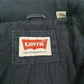 Mens Navy Levis Padded  Coat
