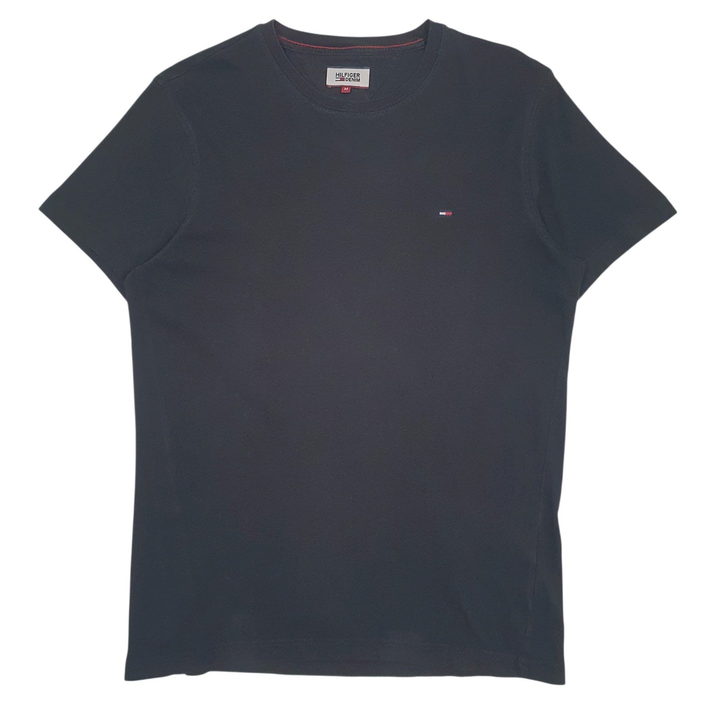 Mens Black Tommy Hilfiger  Short Sleeve T Shirt