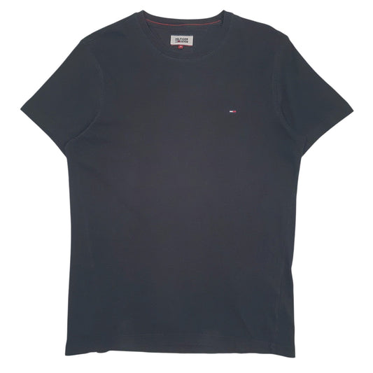 Mens Black Tommy Hilfiger  Short Sleeve T Shirt