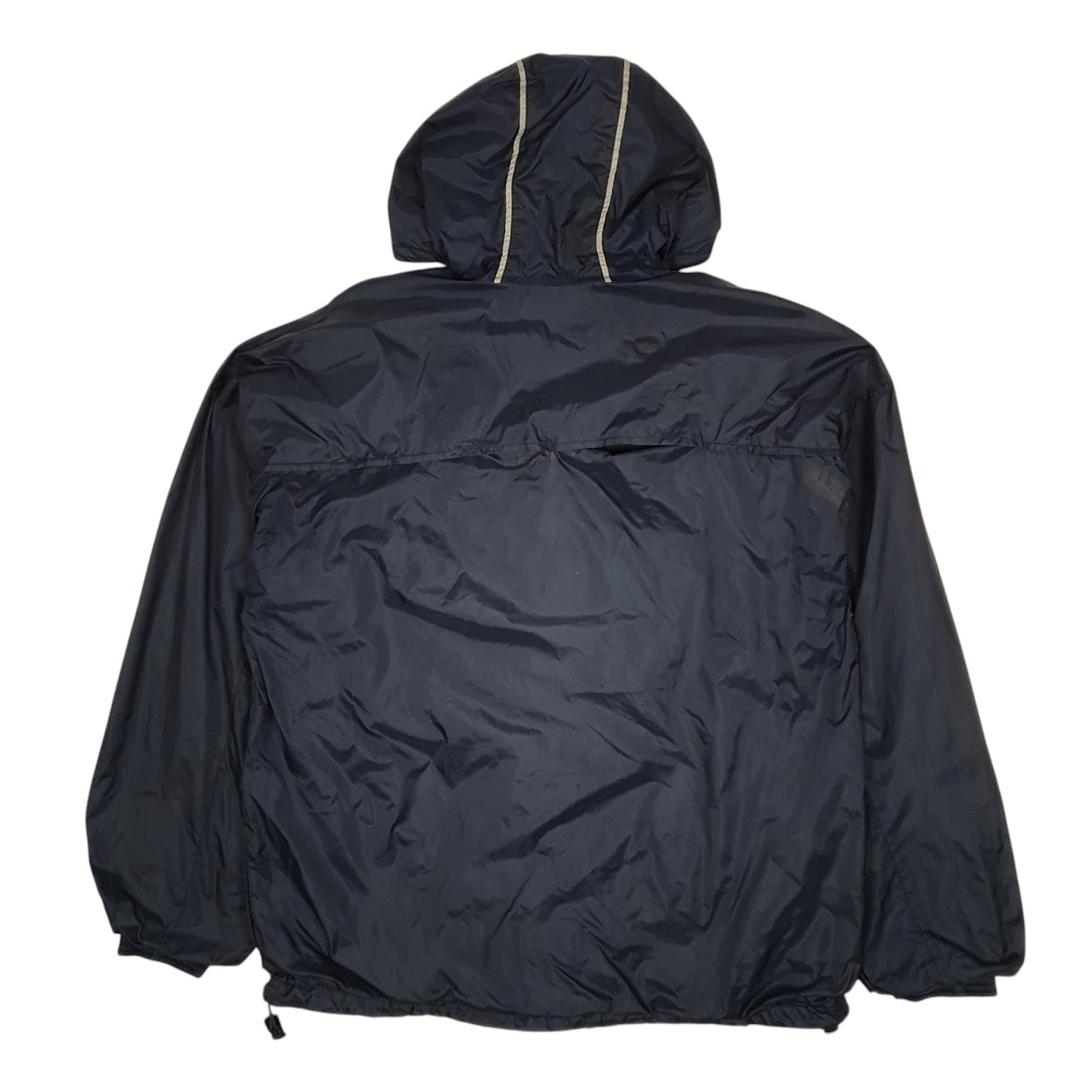Mens Navy Adidas Vintage 00s Hoodie Coat