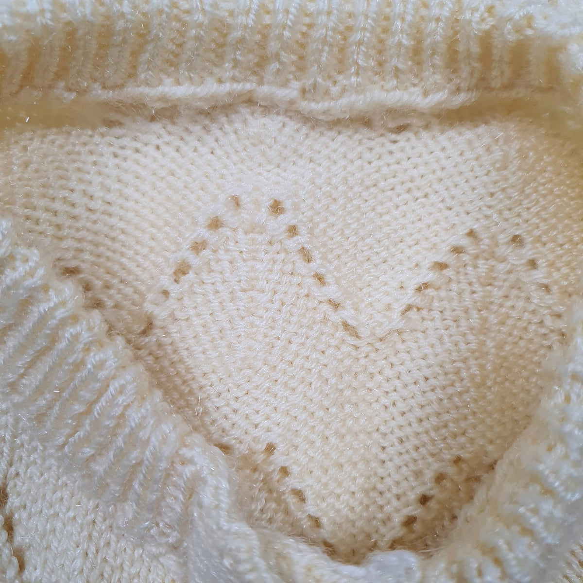 Womens Yellow Unbranded Knit Cardigan Jumper