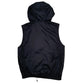 Mens Black Onyx Jeans Padded Hoodie  Coat