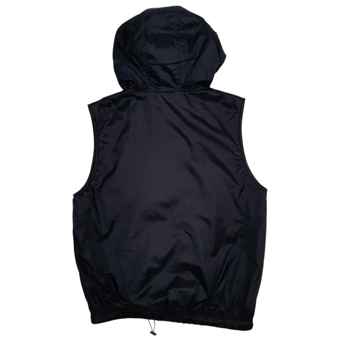 Mens Black Onyx Jeans Padded Hoodie  Coat