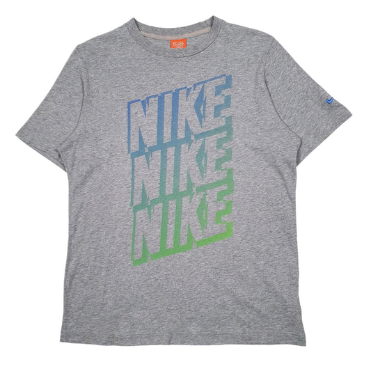 Mens Grey Nike  Short Sleeve T Shirt