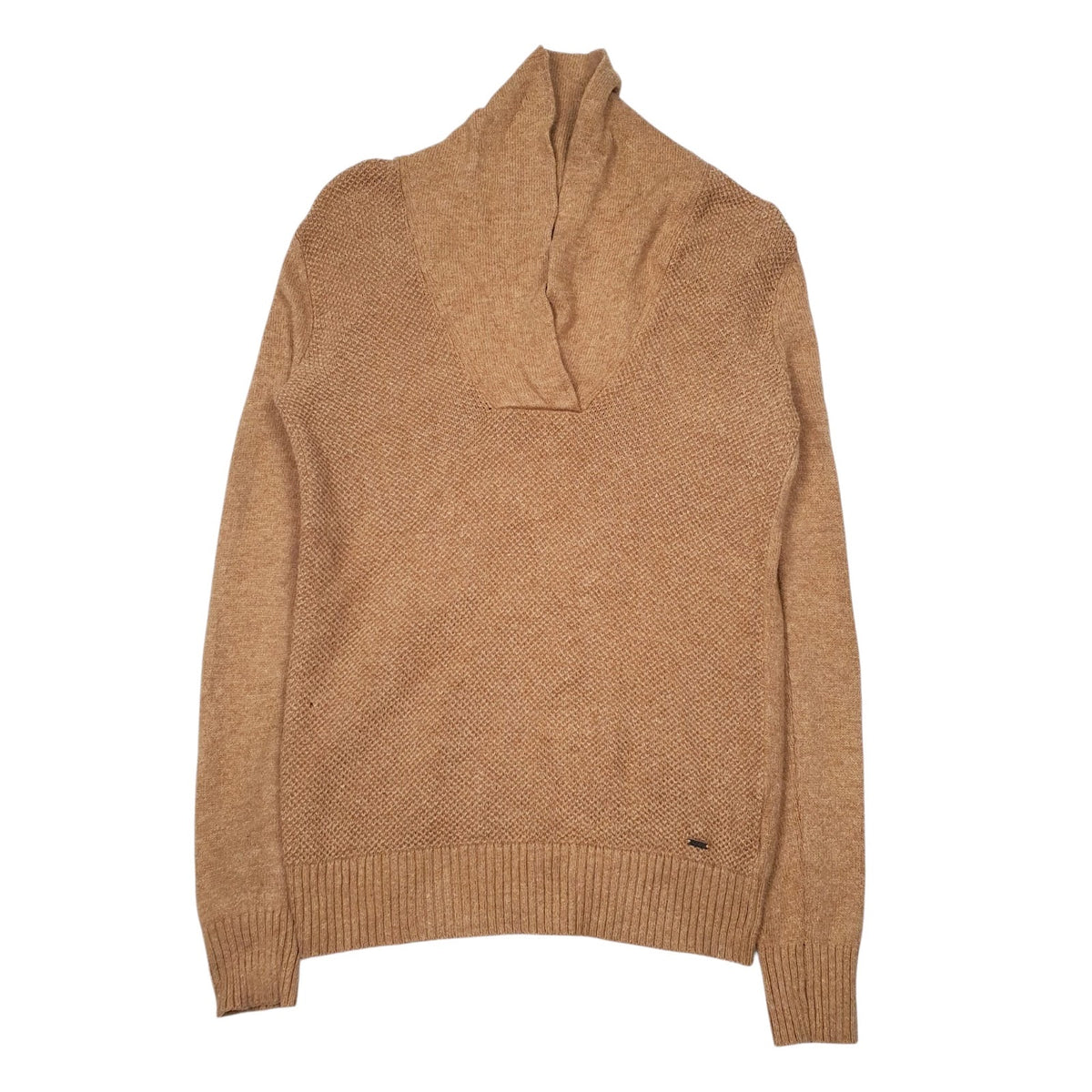 Womens Brown Tommy Hilfiger  Shoal Neck Jumper