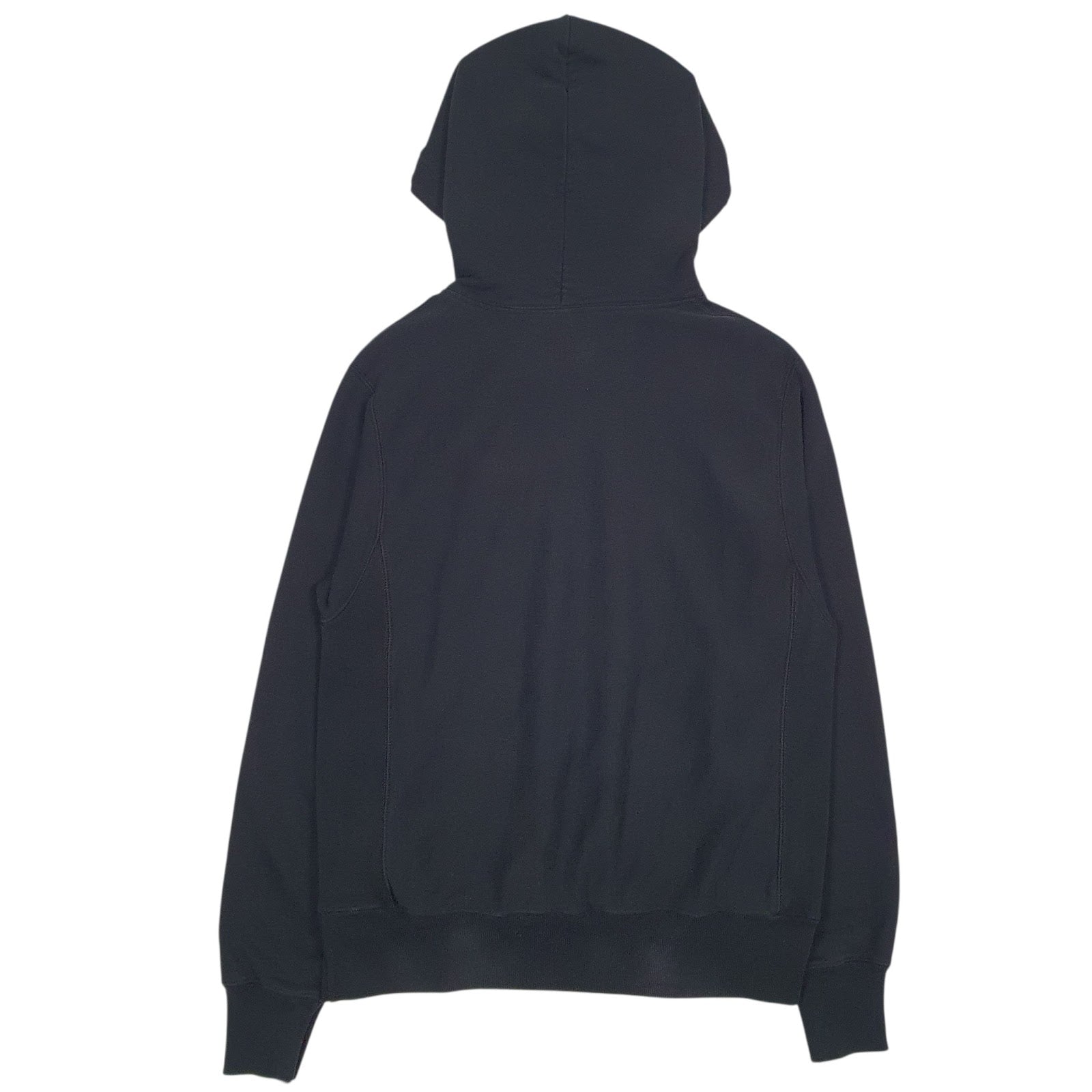 Mens Black Champion Reverse Weave Hoodie Jumper