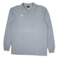 Mens Blue Kappa  Long Sleeve Polo Shirt