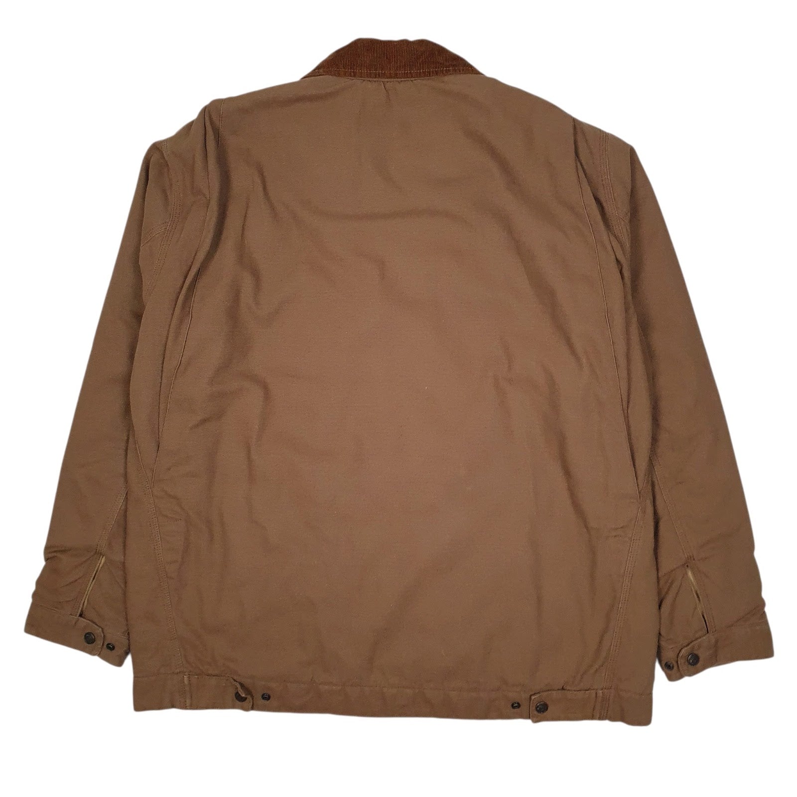 Mens Brown Wrangler Bomber Quilt Lined Detroit  Coat