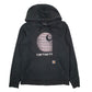 Womens Black Carhartt  Hoodie Jumper