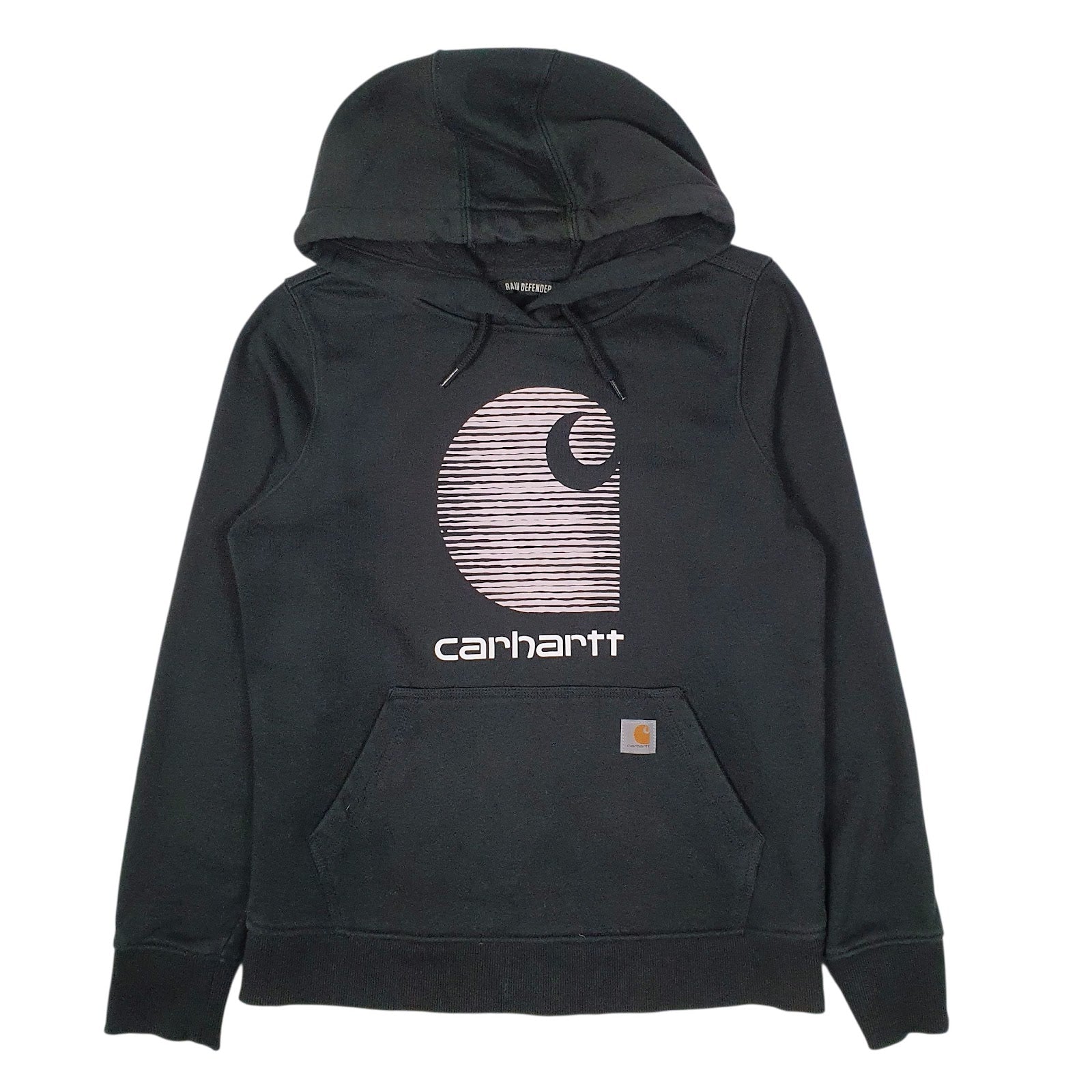 Womens Black Carhartt  Hoodie Jumper