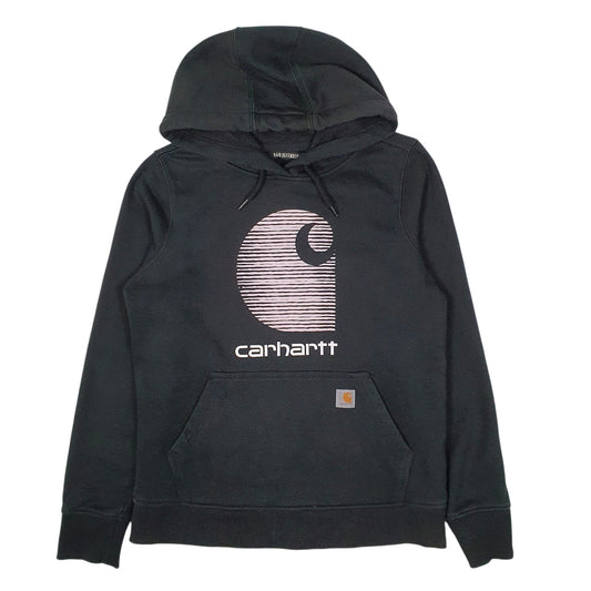 Womens Black Carhartt  Hoodie Jumper