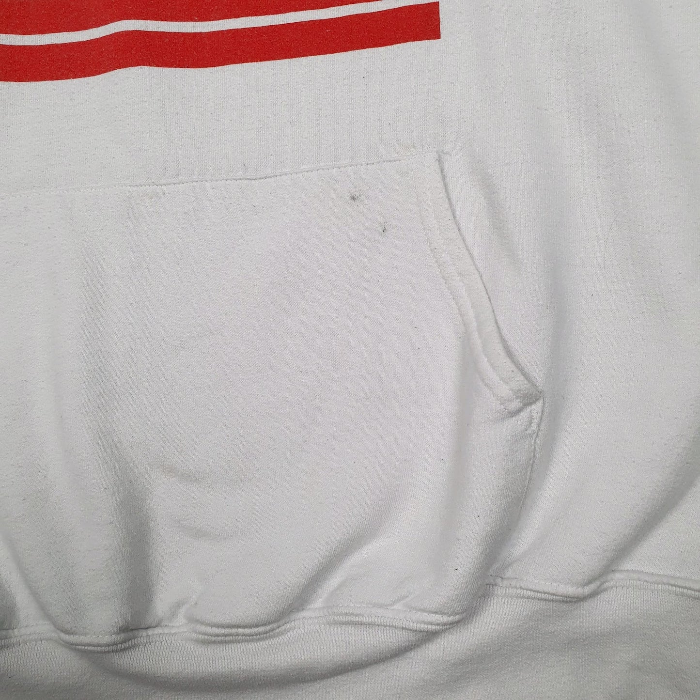 Mens White Champion Live Free Red Rocks Church Hoodie Jumper