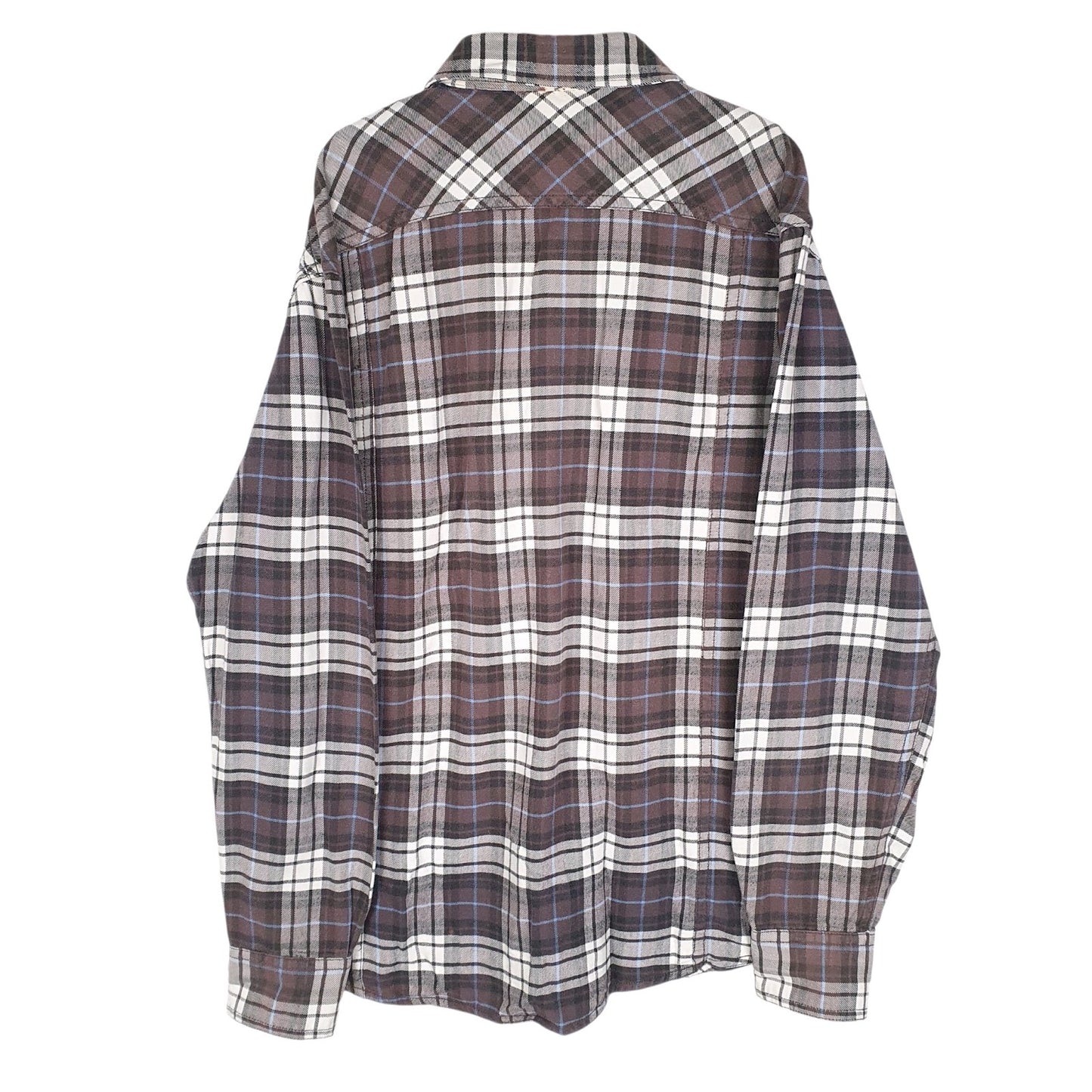 Mens Grey Unbranded Flannel  Shirt