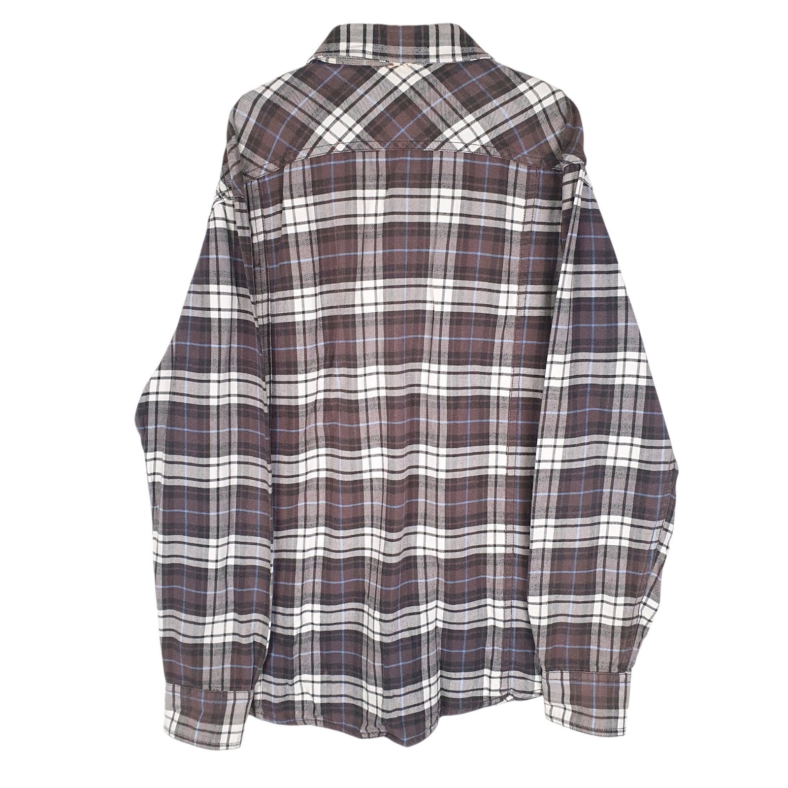 Mens Grey Unbranded Flannel  Shirt