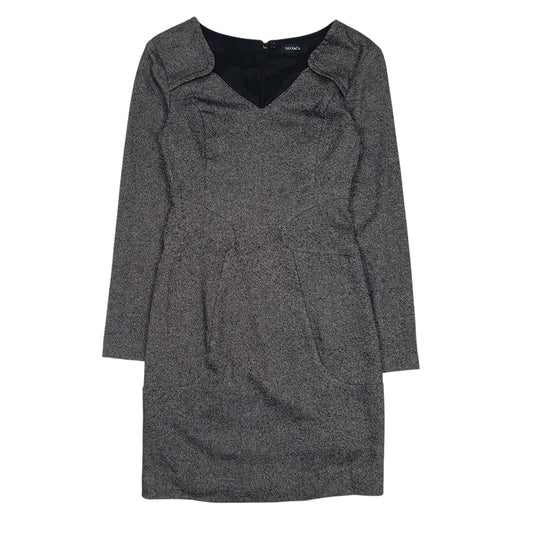 Womens Grey Max & Co  Long Sleeve Dress
