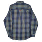 Mens Blue Jockey Sport Flannel  Shirt