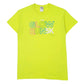 Mens Green Gildan Glow Run 5k Short Sleeve T Shirt
