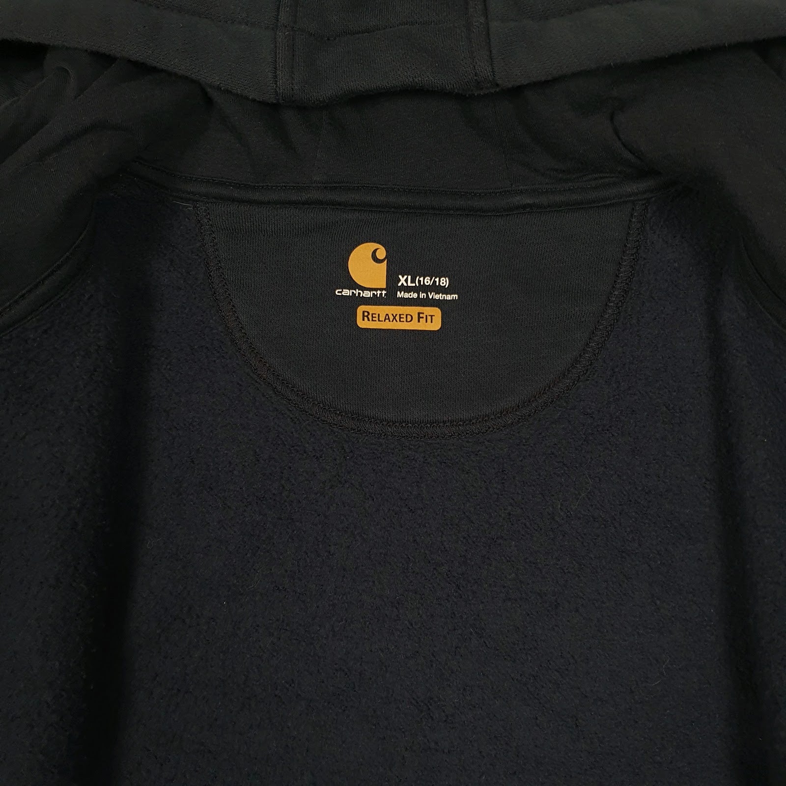 Womens Navy Carhartt Hoodie Full Zip Jumper