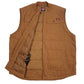 Mens Brown Wrangler Workwear Padded  Coat