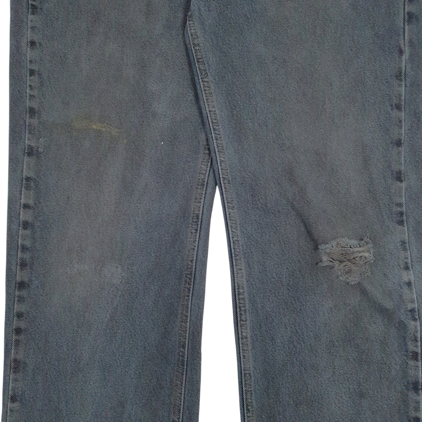 Mens Grey Carhartt B480 LVB Distressed  Jeans