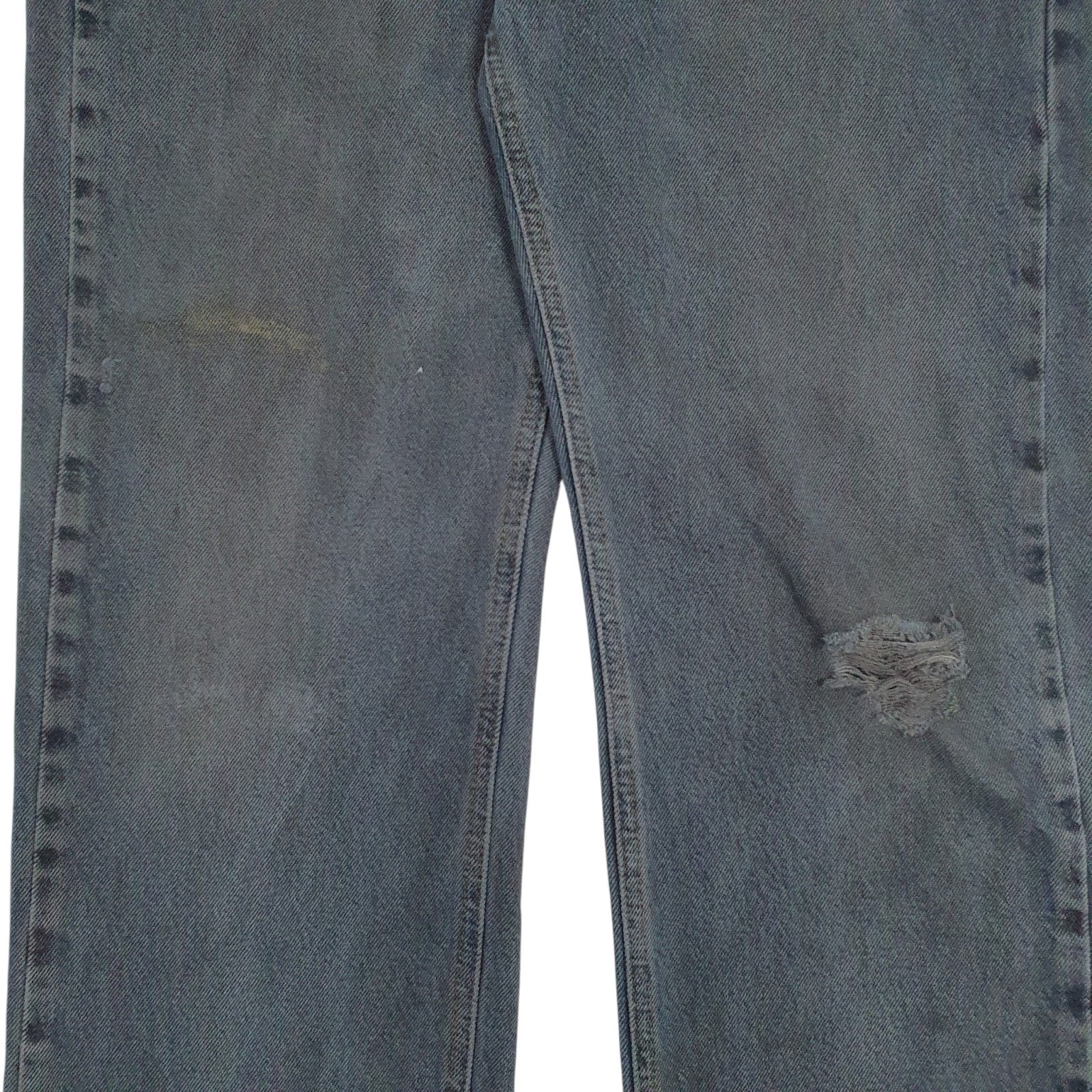 Mens Grey Carhartt B480 LVB Distressed  Jeans