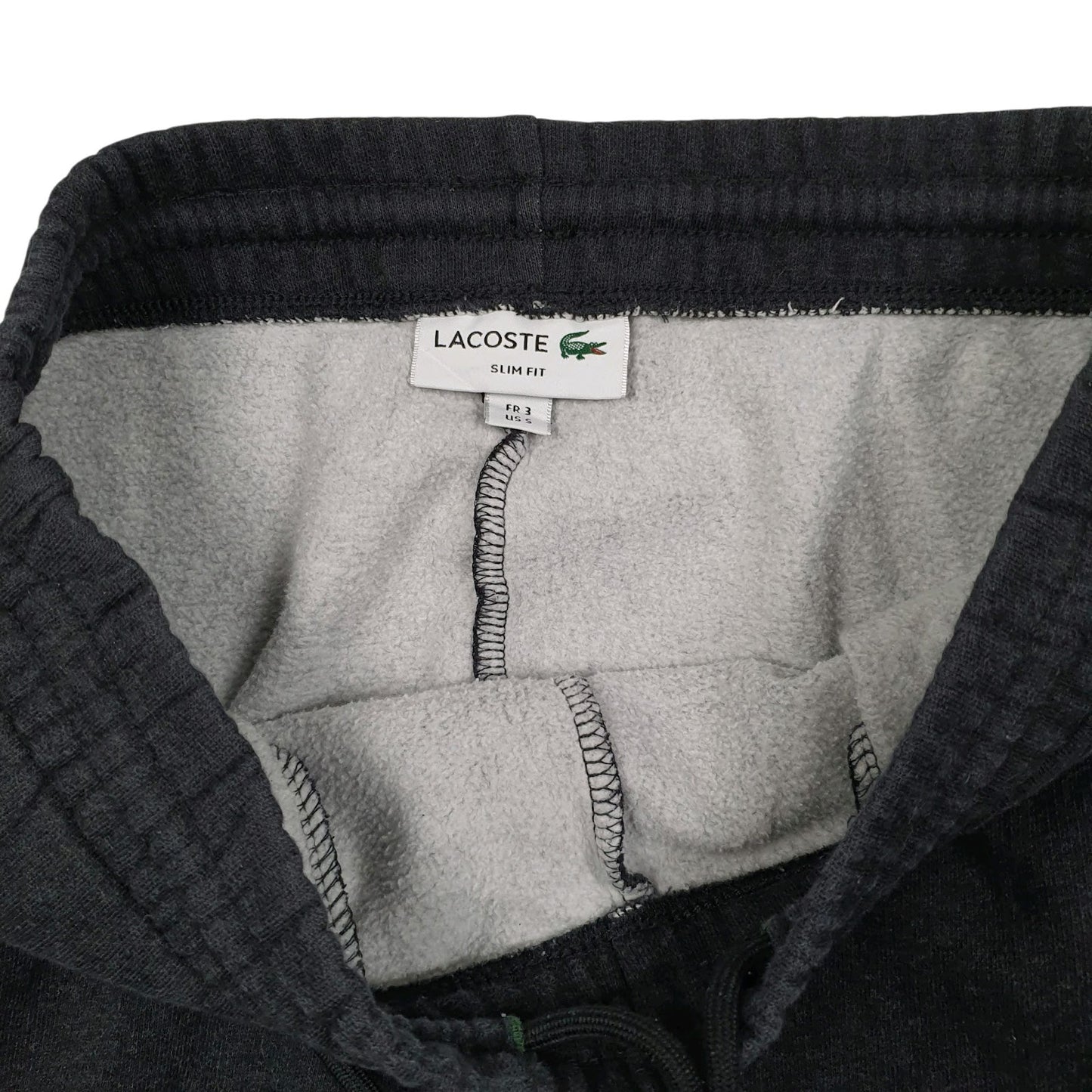Mens Grey Lacoste   Trousers