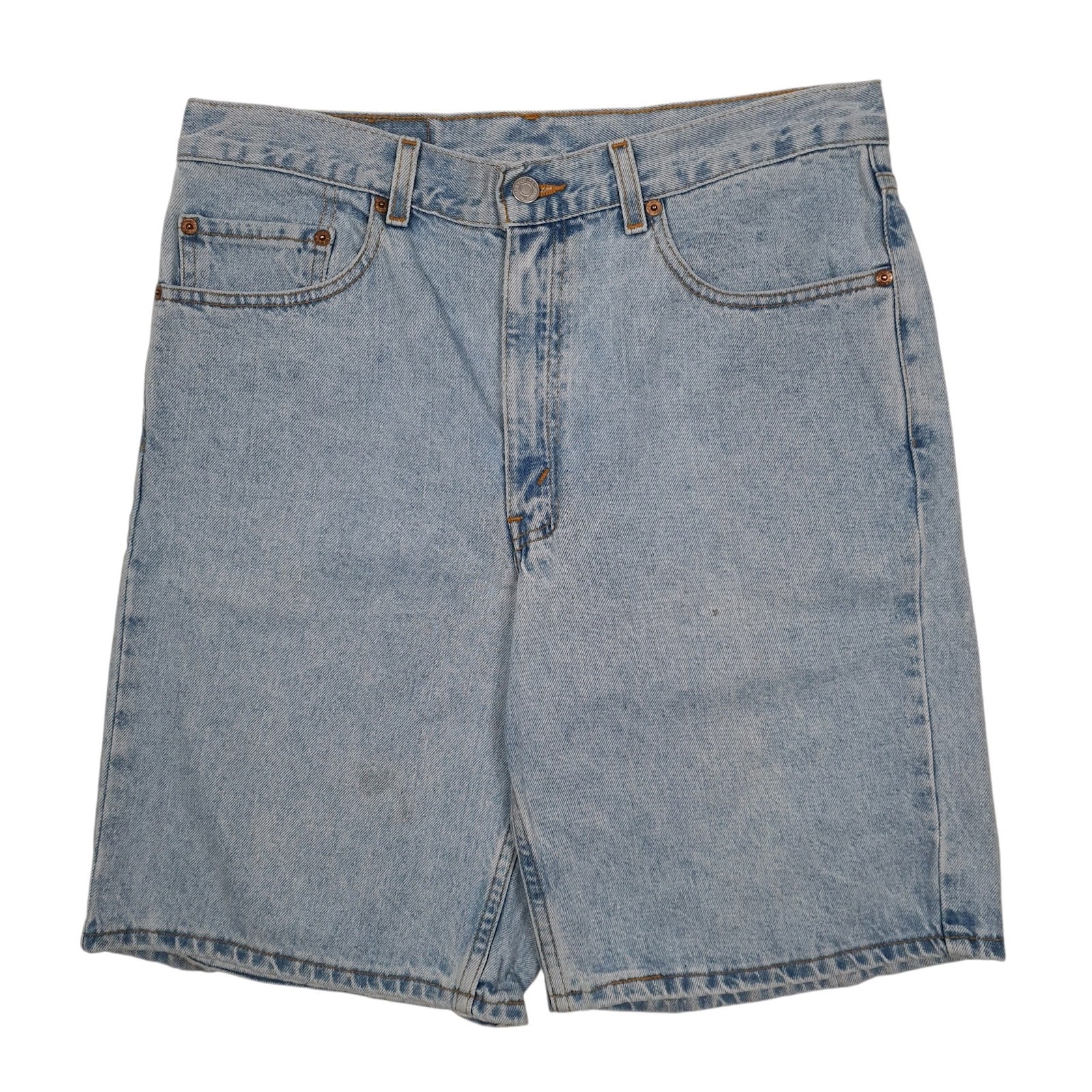 Mens Blue Levis 550 Vintage 90s Denim Shorts