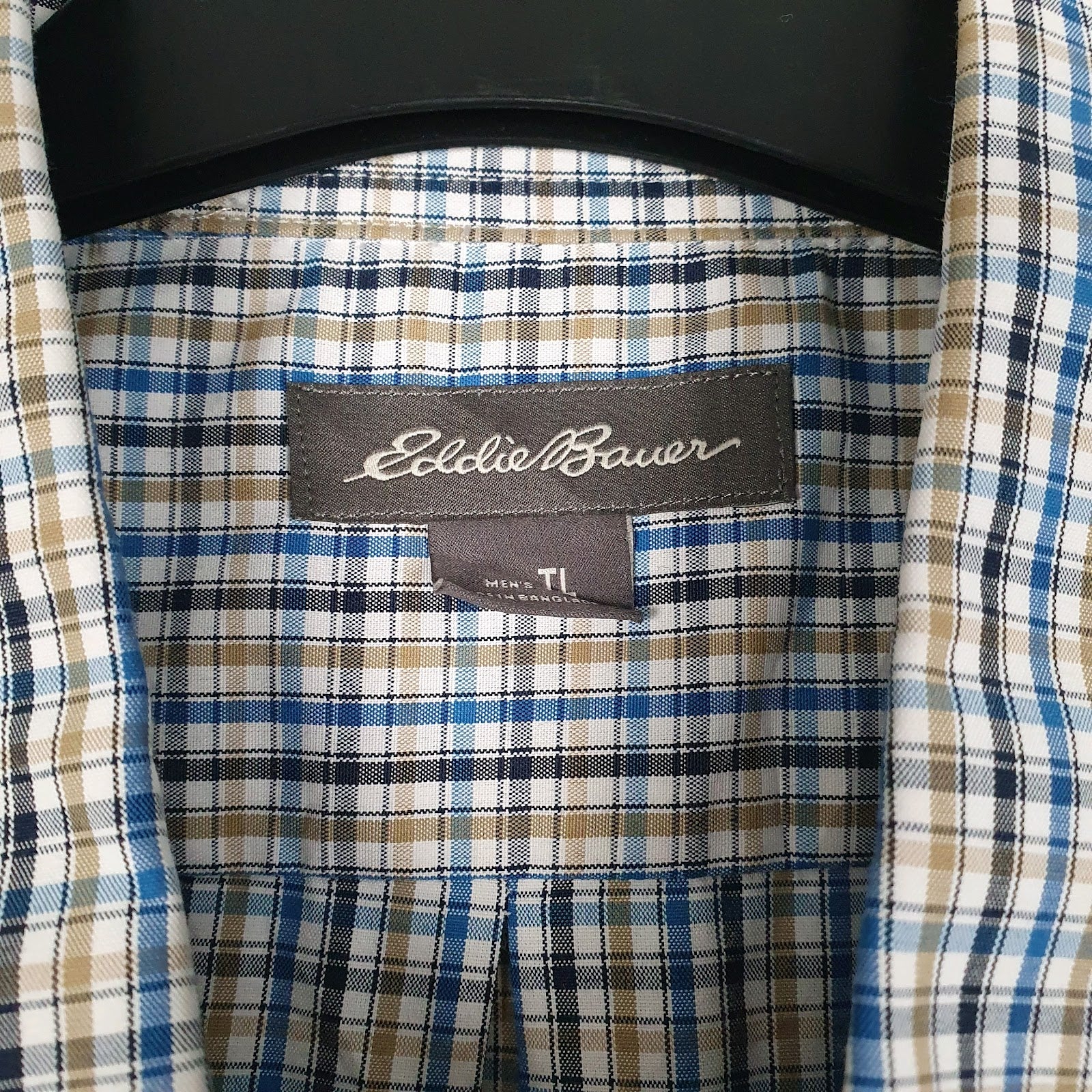 Mens Blue Eddie Bauer   Shirt