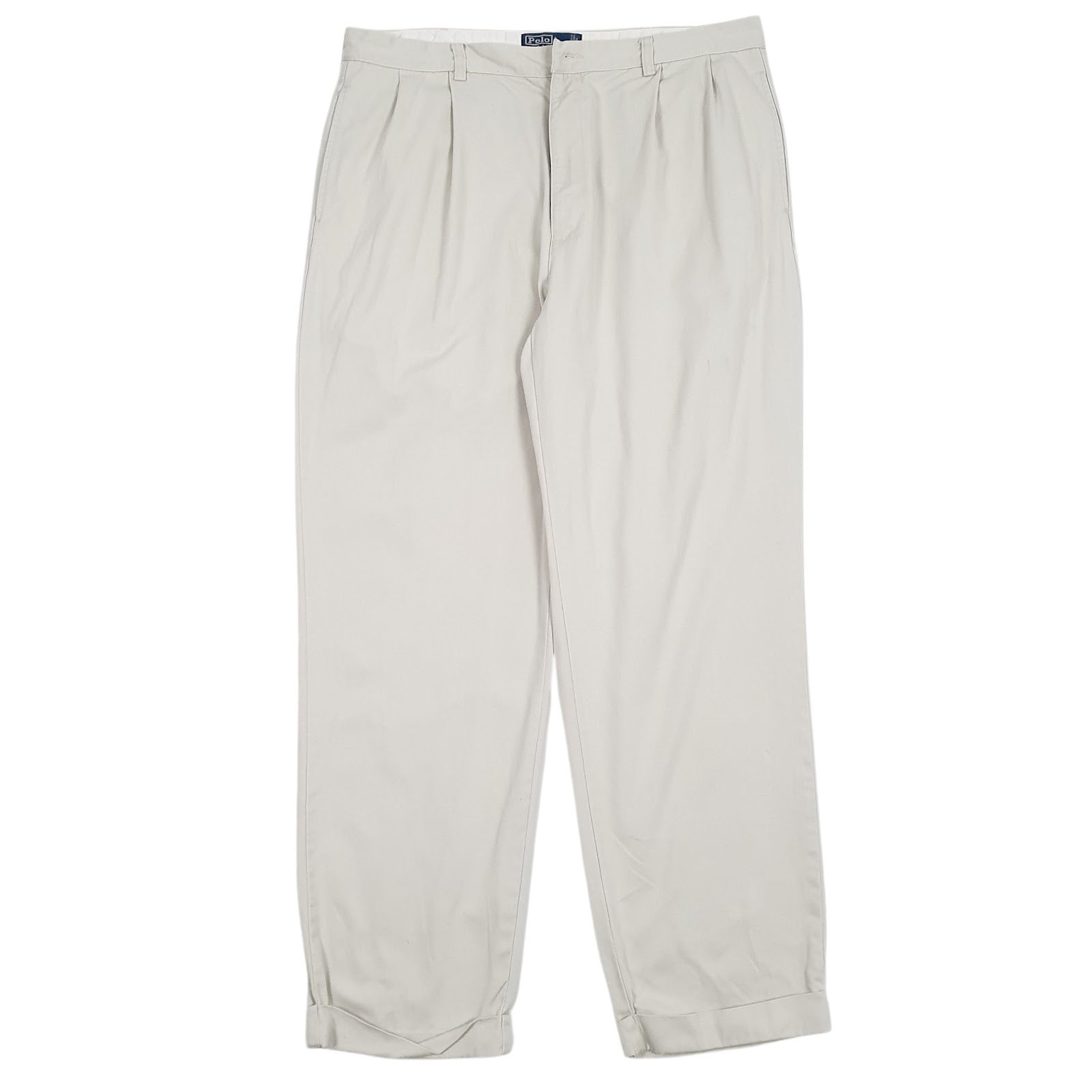 Mens Cream Polo Ralph Lauren  Chino Trousers