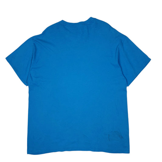Mens Blue Gildan Corona Covid  T Shirt