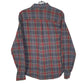 Mens Grey L.L.Bean Flannel  Shirt