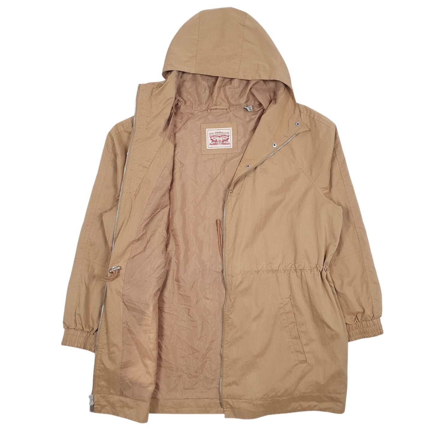 Womens Brown Levis   Coat