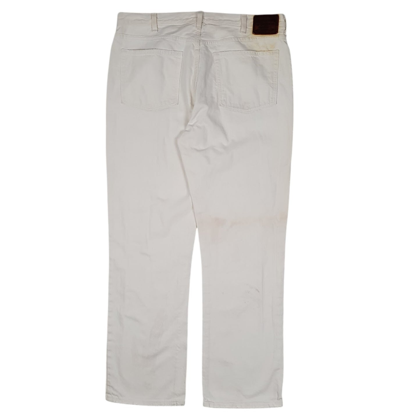 Mens White Polo Ralph Lauren   Jeans