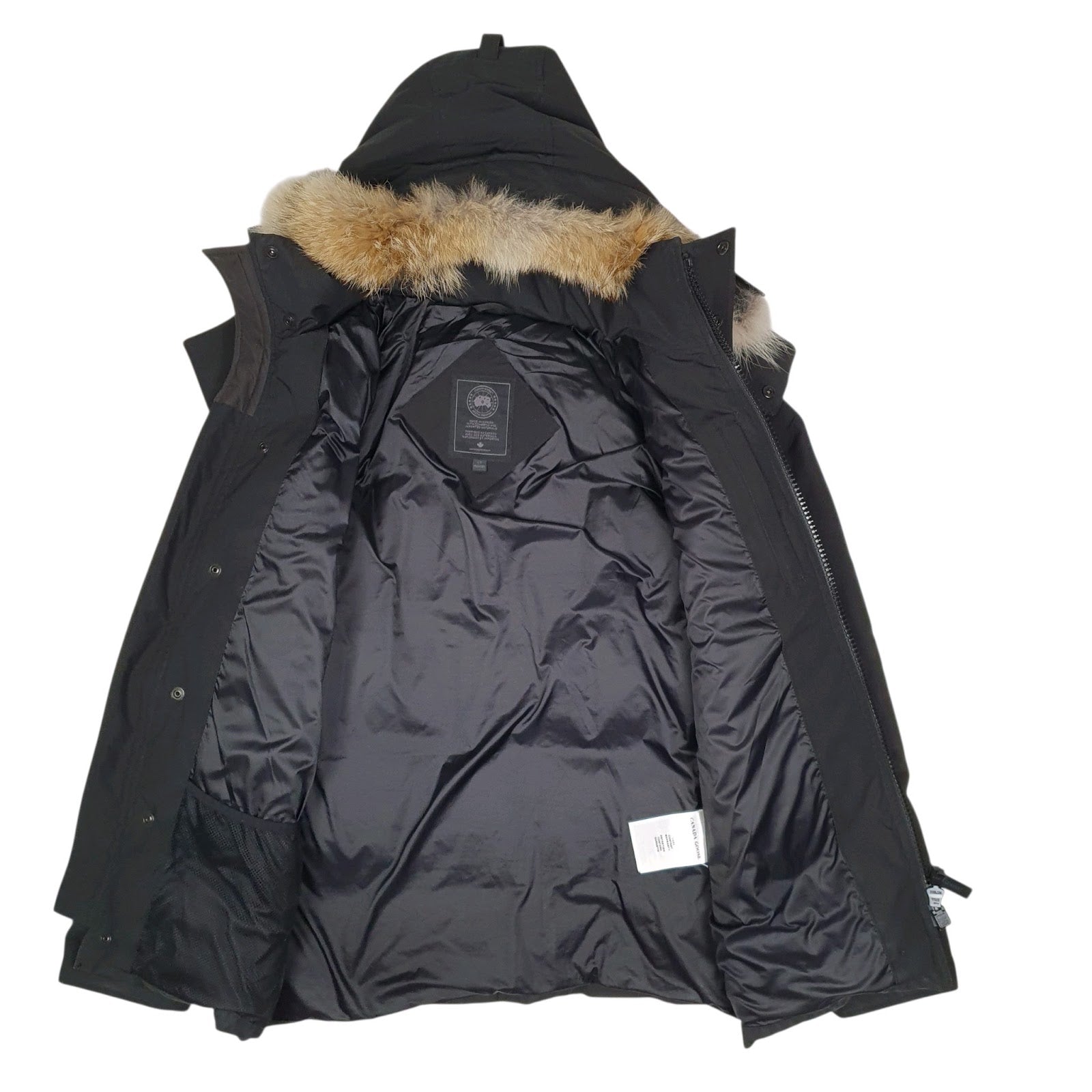Mens Black Canada Goose Wyndham Parka  Coat