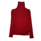 Womens Red Unbranded  Turtle Neck Jumper