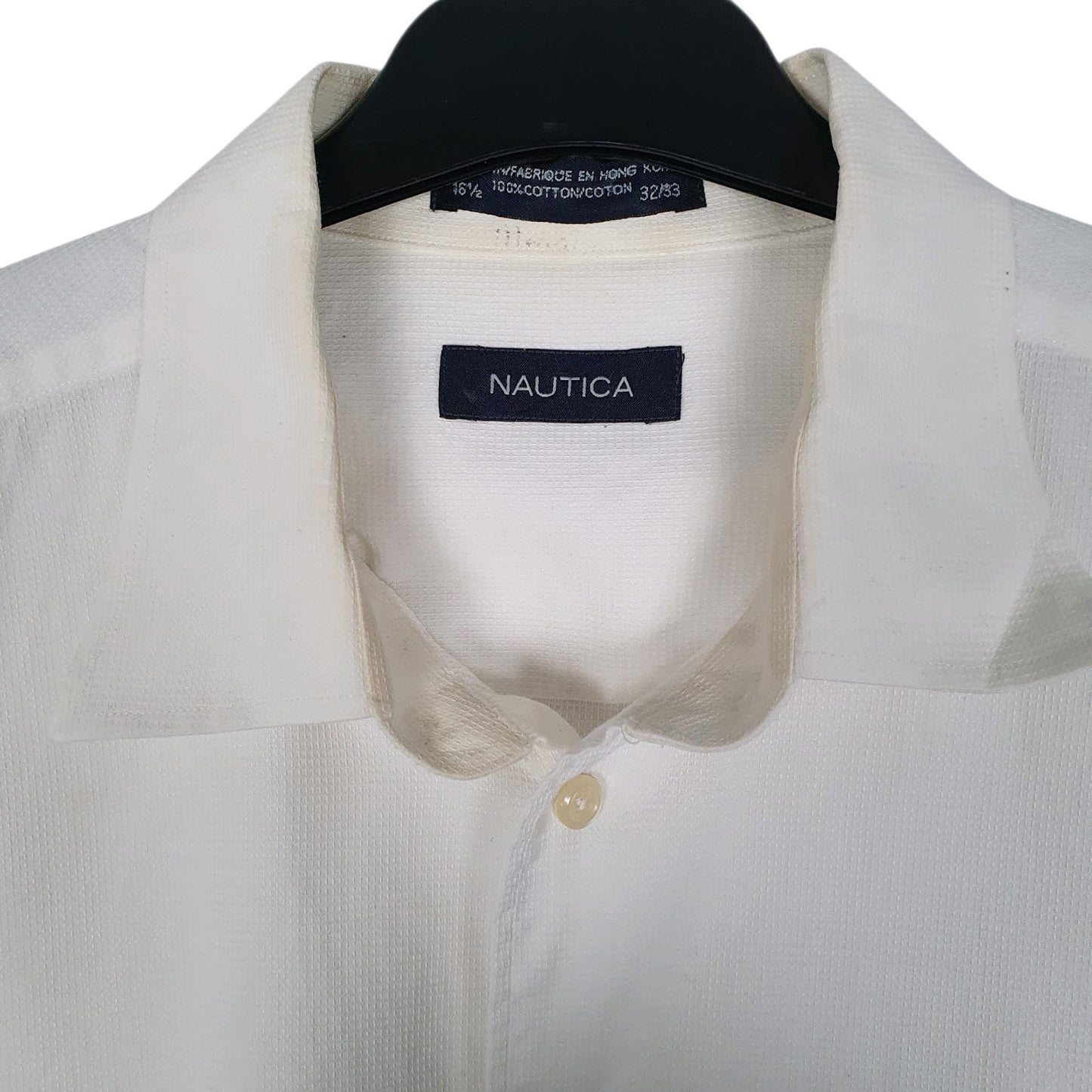 Mens White Nautica   Shirt