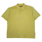 Mens Yellow Kappa  Short Sleeve Polo Shirt