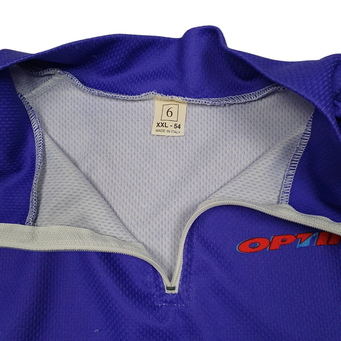 Mens Purple Optimalp Cycling Jersey  T Shirt