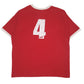 Mens Red Puma Spellout  T Shirt