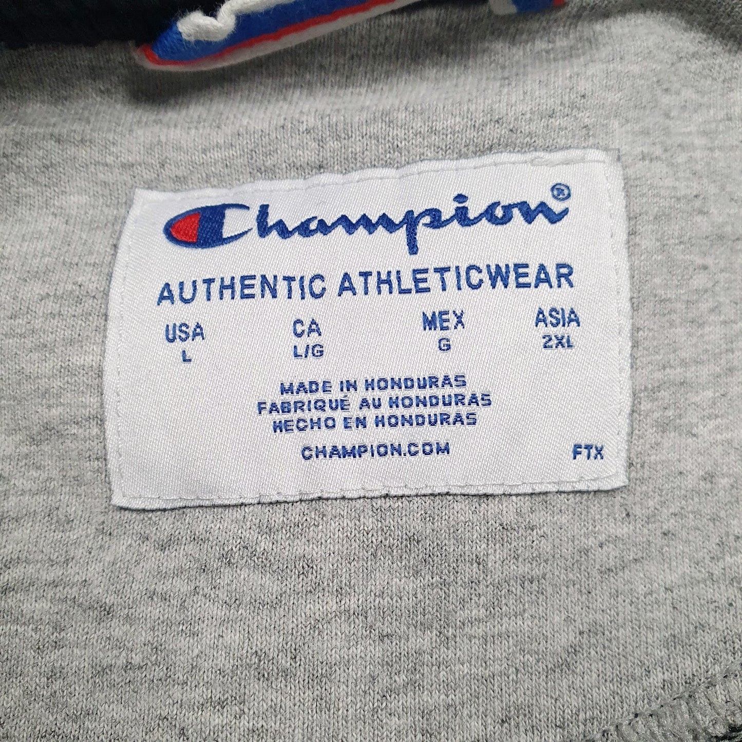 Mens Black Champion  Crewneck Jumper