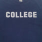 Mens Navy Fruit Of The Loom College  T Shirt