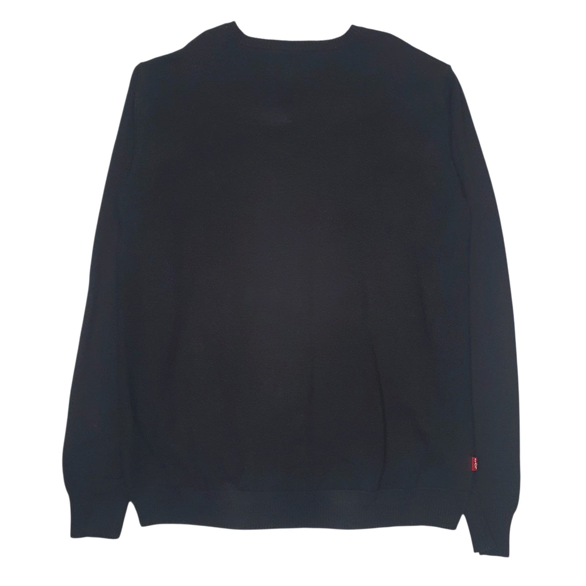 Mens Black Levis  Crewneck Jumper