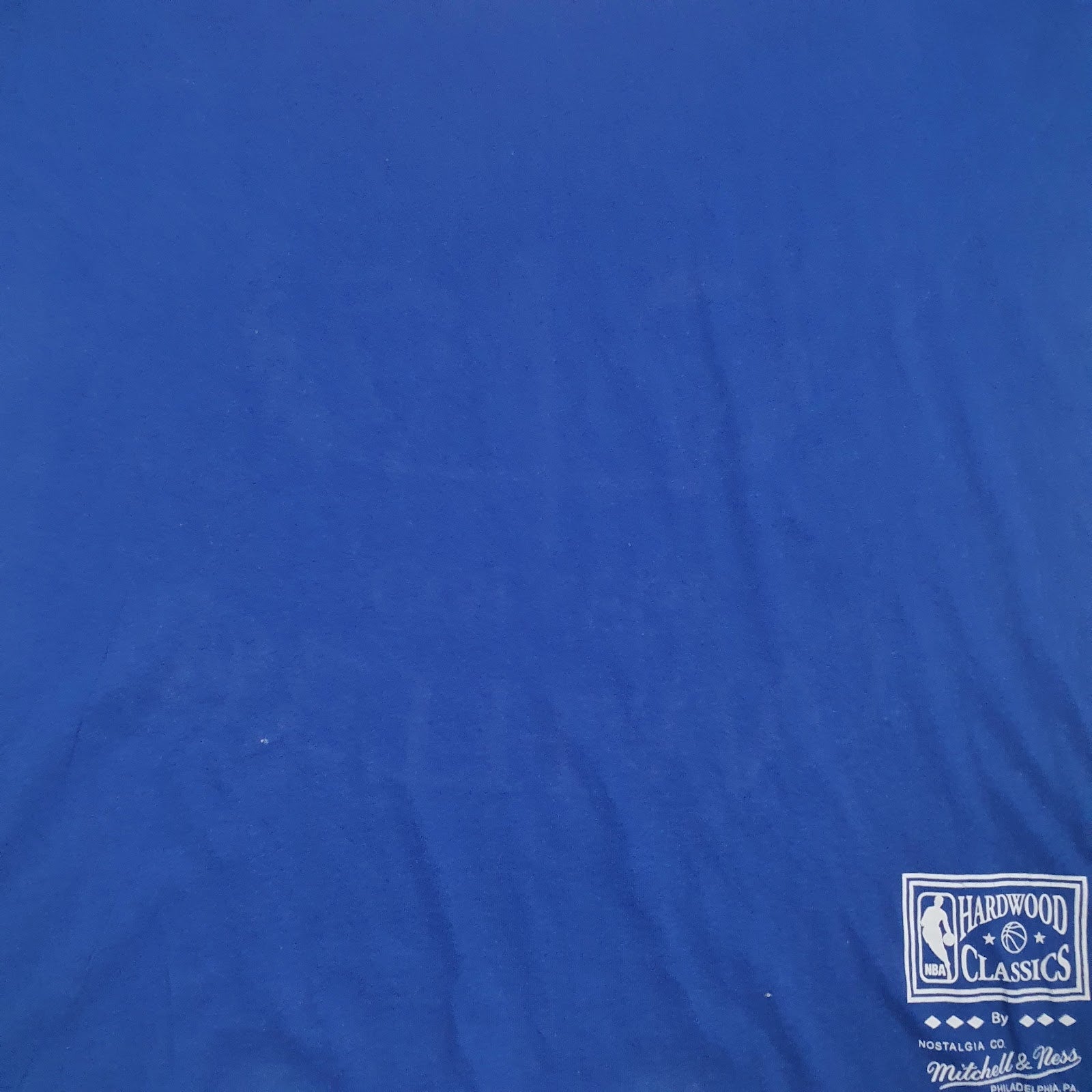 Mens Blue Mitchell & Ness Cavs  T Shirt