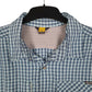 Mens Blue Eddie Bauer Walking Hiking Performance  Shirt