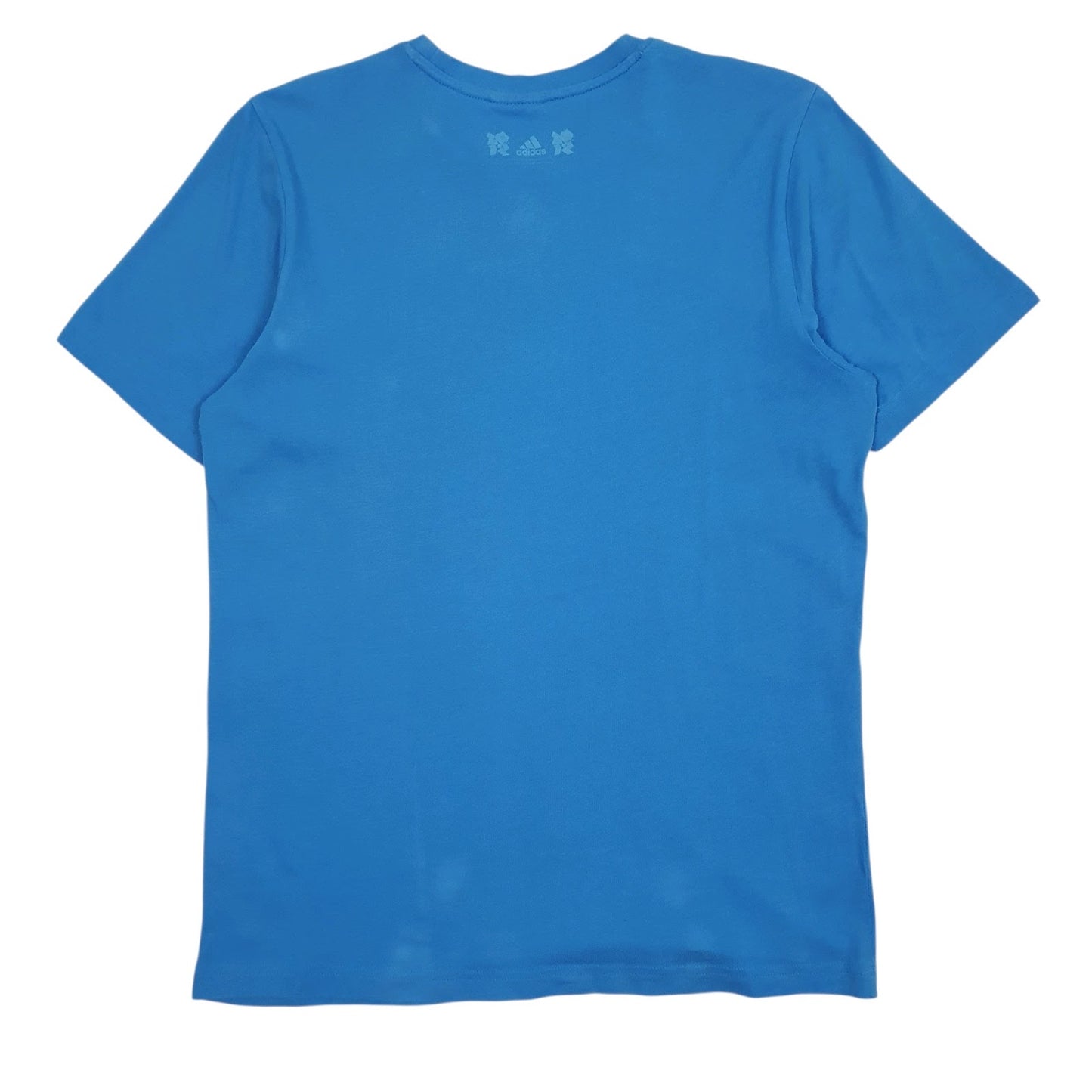 Mens Blue Adidas London 2012 Olympics  T Shirt
