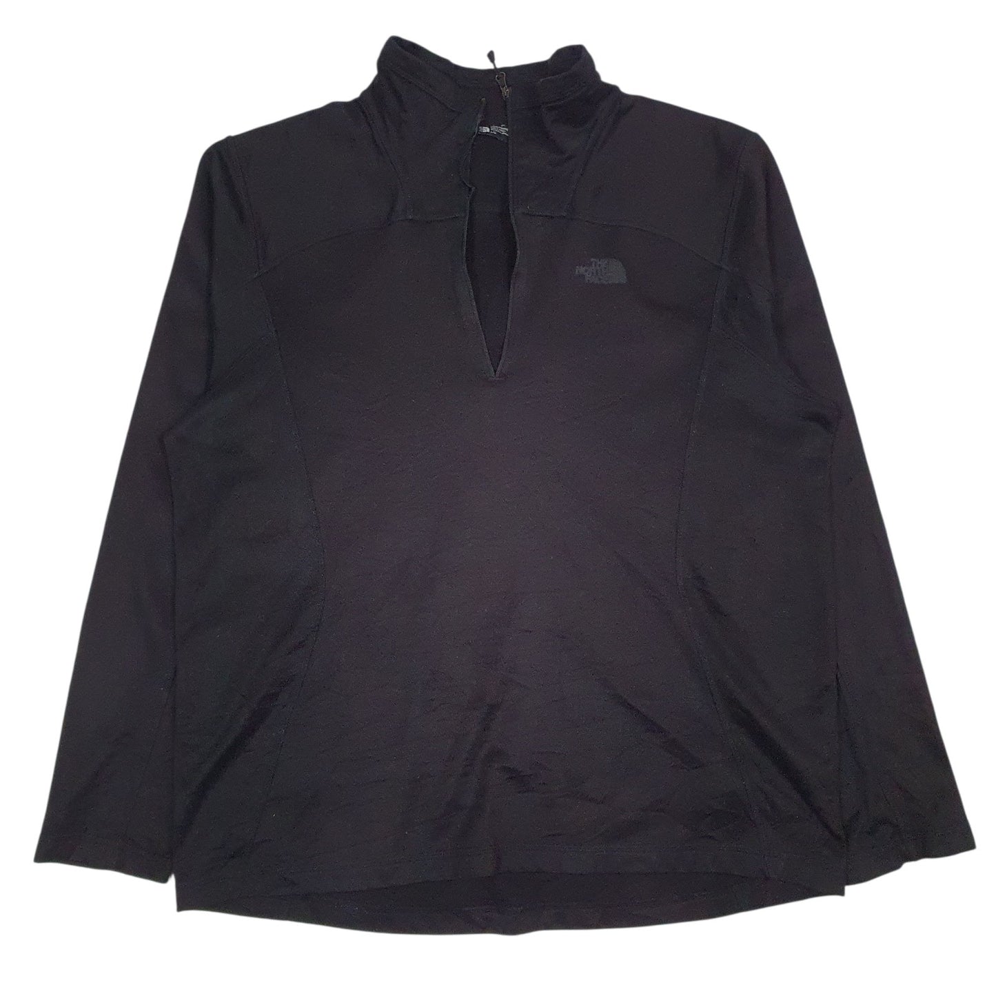 Mens Black The North Face  Quarter Zip Jumper