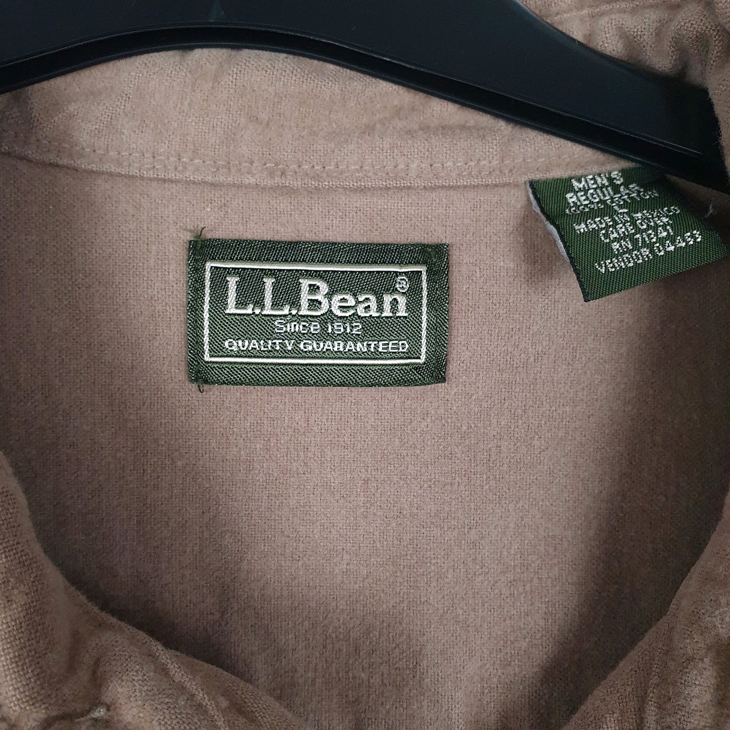 Mens Brown L.L.Bean   Shirt