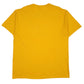 Mens Yellow Fruit Of The Loom Mount Mercy Mustangs  T Shirt