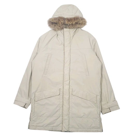Womens Beige Sergio Tacchini Padded Longline  Coat