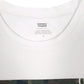 Mens White Levis Spellout  T Shirt